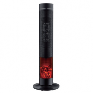 TORRE CALEFACTOR CON EFECTO FUEGO