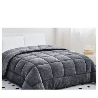 EDREDON SHERPA GRIS